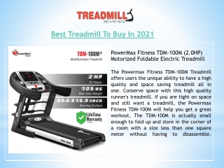 Best Treadmill To Buy In 2021