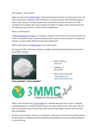 3cmc powder^- 3cmc powder*