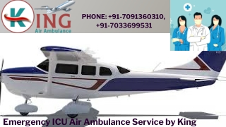 Select King Air Ambulance Service in Bangalore for Safe Evacuation
