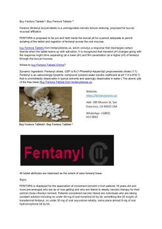 Buy Fentora Tablets^- Buy Fentora Tablets *