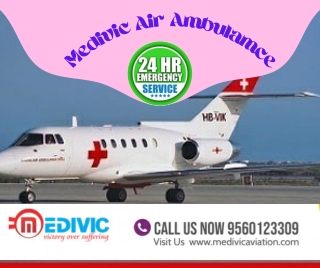 Book Credible Air Ambulance Service in Gorakhpur by Medivic with Imperative Support