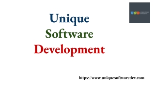 Unique Software Development Company In Dallas