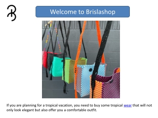 Welcome to Brislashop