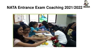 NATA Coaching Classes in Pune - SILICA