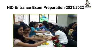 NID Entrance Exam | NID Coaching & Preparation, NID 2021-2022 - SILICA