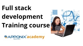 Full stack web development Training course in Bangalore