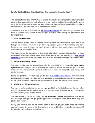 www.kyrealtorinstitute.com - 3