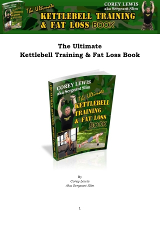 The Ultimate Kettlebell Training & Fat Loss Book