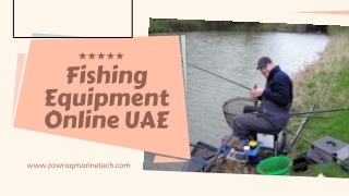 Fishing Equipment Online UAE