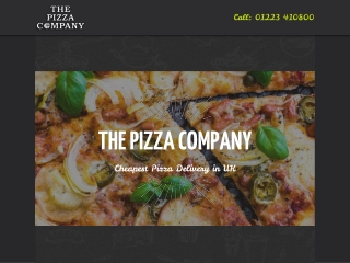 Cheapest Pizza Delivery in UK