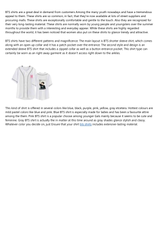 5 Real-Life Lessons About bts shirts