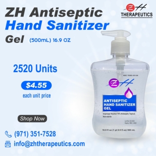 500 ml ZH Antiseptic Hand Sanitizer Gel
