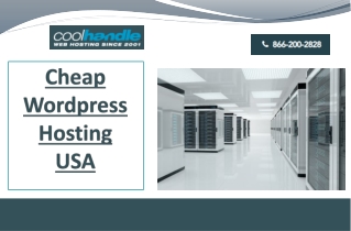 Cheap Wordpress Hosting USA