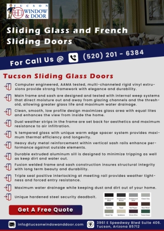 Exterior Doors Tucson, | Sliding Glass Doors Tucson AZ