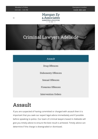 Criminal lawyers Adelaide