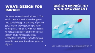 Design Impact Movement(DIM) a social initiative by Titan