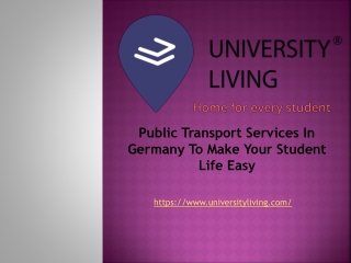 Public Transport Services In Germany To Make Your Student Life Easy