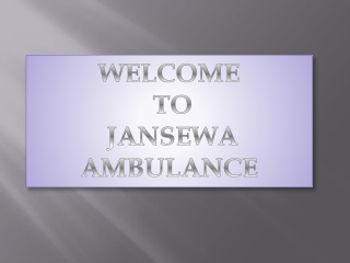 Reliable Ambulance Service from kankarbagh to danapur by Jansewa