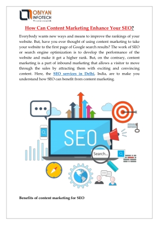 How Can Content Marketing Enhance Your SEO