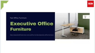 Executive Office Furniture