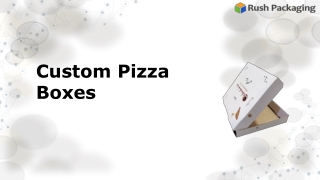 Pizza Packaging Boxes