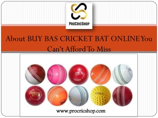 About BUY BAS CRICKET BAT ONLINE You Can't Afford To Miss