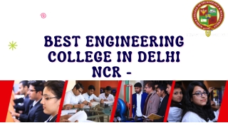 Best Engineering college in Delhi NCR | WCTM