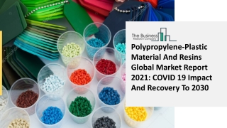 2021 Global Polypropylene-Plastic Material And Resins Market Size, Share, Trends
