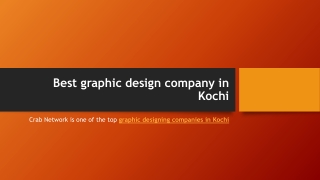 Best graphic design company in Kochi