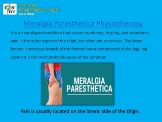 Meralgia Paresthetica Physiotherapy | Pain Free Physiotherapy