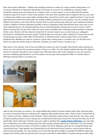 20 Best Tweets of All Time About designer kitchen Wilmslow reviews