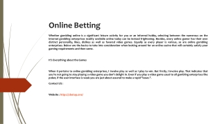 Online Casino