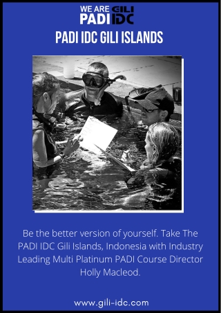 PADI IDC Gili Islands - Gili Islands