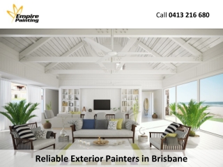 Reliable Exterior Painters in Brisbane