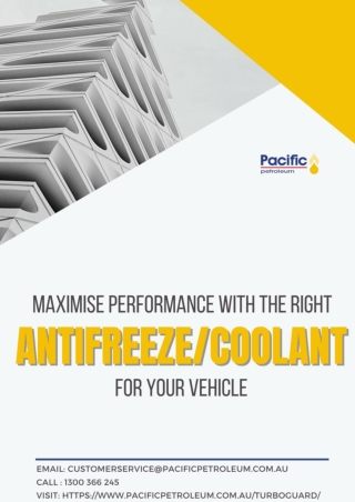 Maximise Performance with the Right AntifreezeCoolant for Your Vehicle