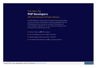 PixelCrayons: Hire India's Top PHP Developers