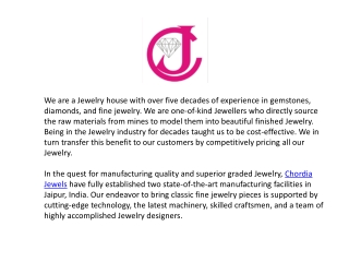 Buy latest Jewelery Online at Chordia Jewels
