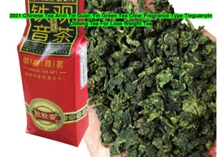 2021 Chinese Tea Anxi Tie Guan Yin Green Tea Clear Fragrance Type Tieguanyin Oolong Tea For Lose Weight Tea