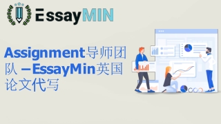 Assignment导师团 队 – EssayMin英国 论⽂代写