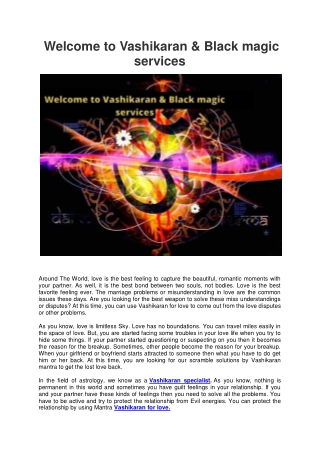 Free Vashikaran Mantra to Control any boy - Vashikaran Expert Guru ji