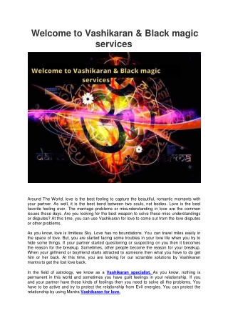 Free Vashikaran Mantra to Control any boy - Vashikaran Expert Guru ji