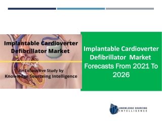 Implantable Cardioverter Defibrillator Market to grow at a CAGR of  5.52% (2016-