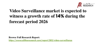 Video Surveillance Market