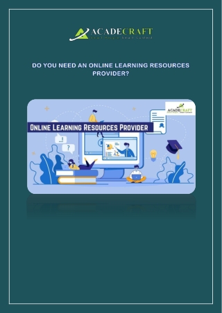 LEARNING RESOURCES PROVIDER