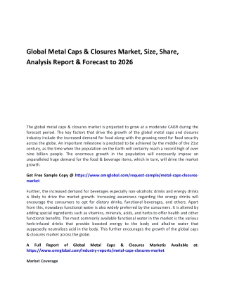 Global Metal Caps Closures Market (1)