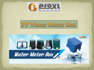 PP Water Meter Box | Proxl Global