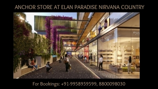 Elan Paradise Anchor Store shop Second Floor Price, Elan Paradise Anchor Store S