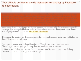 Telefoonnummer Facebook online hulp voor jou