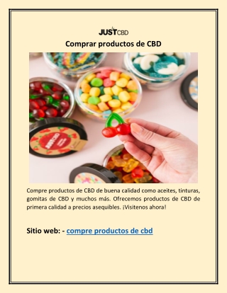 Comprar productos de CBD