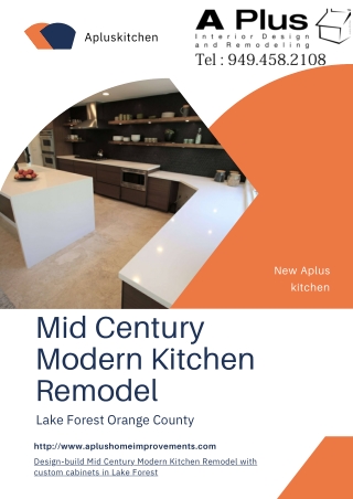 Mid Century Modern Kitchen Remodel